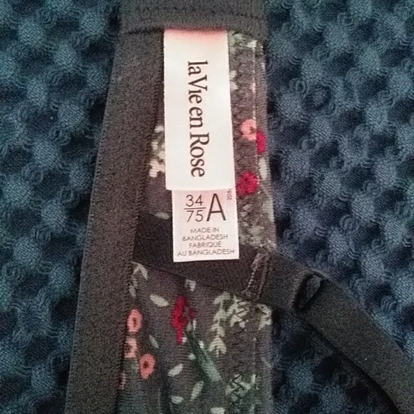 NWOT La vie en rose bra 34A - Picture 5 of 7